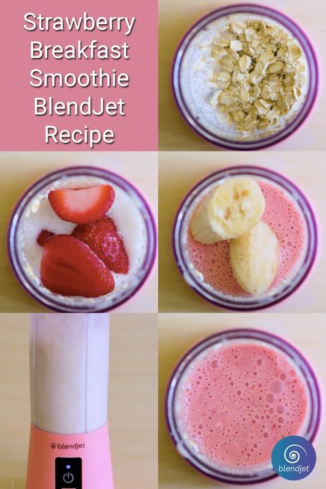 Smoothies For Blend Jet, Personal Smoothie Recipes, Portable Blender Smoothies, Blendjet 2 Recipes Healthy, Portable Smoothie Blender Recipes, Recipes For Blend Jet, Blendjet 2 Recipes Smoothies, Mini Blender Smoothie Recipes, Jet Blender Recipes