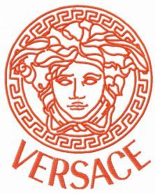 Versace logo machine embroidery design. Machine embroidery design. www.embroideres.com Designer Canvas, Paris Art Print, Versace Logo, Grunge Art, Versace Bags, Free Machine Embroidery Designs, Embroidery Library, Free Machine Embroidery, Free Embroidery Designs