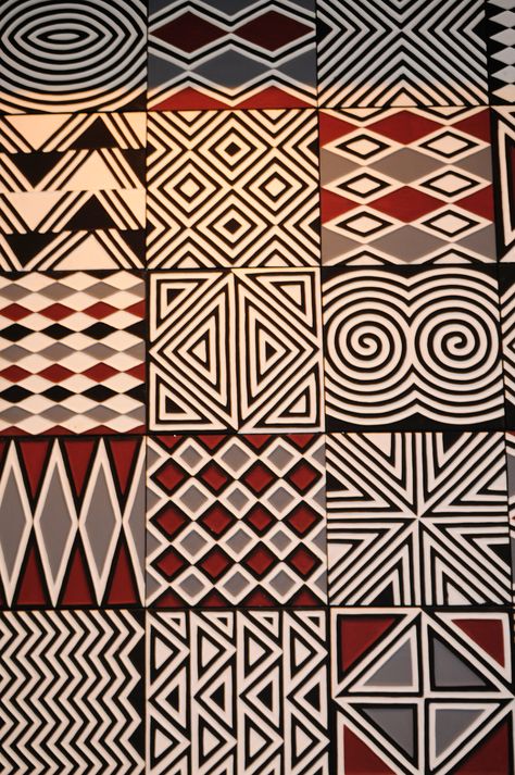 EA2012C_639 | Decorative pattern at Nyungwe Forest Lodge | Jason Duplessis | Flickr African Pattern Design, Afrique Art, Afrikaanse Kunst, Art Patterns, African Decor, African Textiles, Africa Art, Art Africain, African Pattern