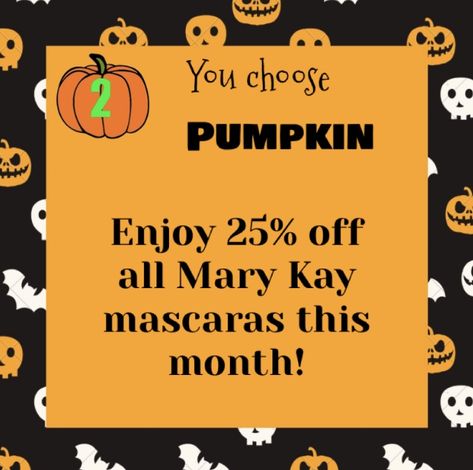 Mary Kay Pick A Pumpkin, Pink Escalade, Mary Kay Party Games, Mary Kay Online Party, Mary Kay Games, Mary Kay Mascara, Color Consultant, Mary Kay Career, Mary Kay Holiday