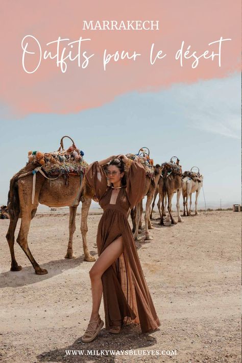 Que porter si vous partez à Marrakech ! Je vous partage les tenues de mes voyages. Resort Vacation Outfits, Moroccan Desert, Holidays Summer, Travel Trends, Resort Vacation, Style Inspiration Summer, Vacation Resorts, Vacation Outfits, Summer Nights