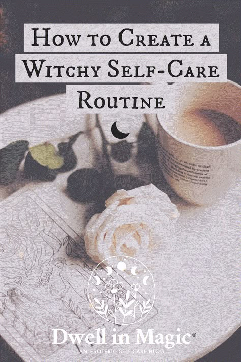 Witchy Ritual Ideas, Self Care Magic, How To Be Magical, How To Be More Witchy, Magical Self Care, How To Be Witchy, Fun Witchy Things To Do, Witchy Vanity Ideas, Self Care Witchcraft