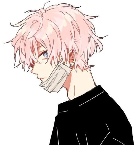 #wattpad #fanfiction Y/N L/N what a sweet rich pretty girl she is. Saiki what a person who does not show emotions thinking he will not catch any attention from anyone until Y/N showed up. Anime Guy With Mask, Masked Anime Character, Guys With Pink Hair, Pink Haired Anime, Pink Hair Guy, Pink Hair Anime, Anime People, Anime Drawings Boy