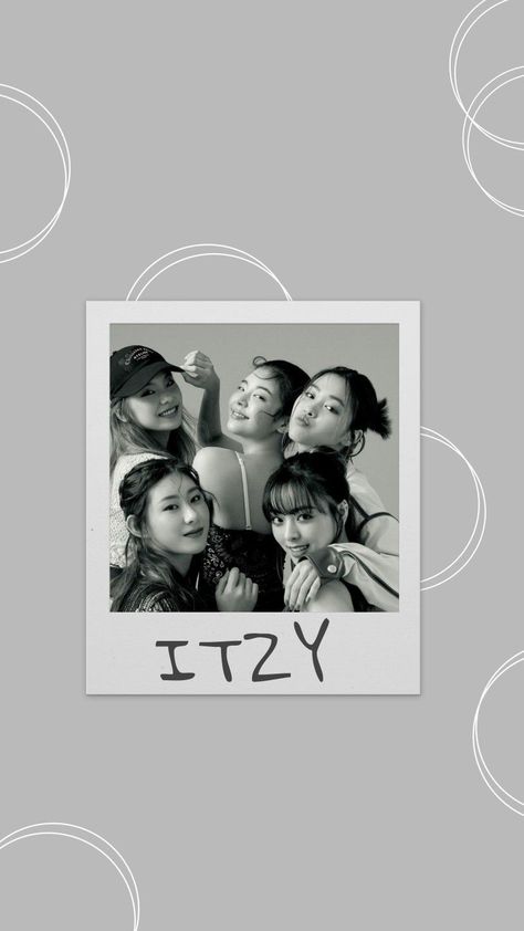 Itzy Lockscreen Aesthetic, Itzy Aesthetic Wallpaper, Itzy Collection, Itzy Wallpapers, Itzy Wallpaper, Colorful Borders Design, Back Wallpaper, Edit Aesthetic, Indian Painting