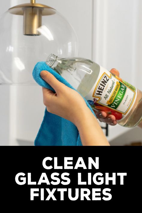 How to Clean Glass Light Fixtures Cleaning Glass Light Globes, How To Clean Glass Light Globes, How To Clean Light Fixtures, Cleaning Light Fixtures, Remove Paint From Glass, Outside Light Fixtures, Best Glass Cleaner, Glass Light Globes, Round Light Fixture