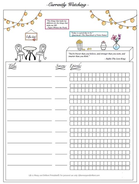 bullet-journal-currently-watching-printable-2016-10-27-00-36-38 Bullet Journal Netflix, Free Bullet Journal Printables, How To Bullet Journal, Tracker Bullet Journal, Bullet Journal Page, Bullet Journal Key, Organization Bullet Journal, Bullet Journal Tracker, Bullet Journal Printables