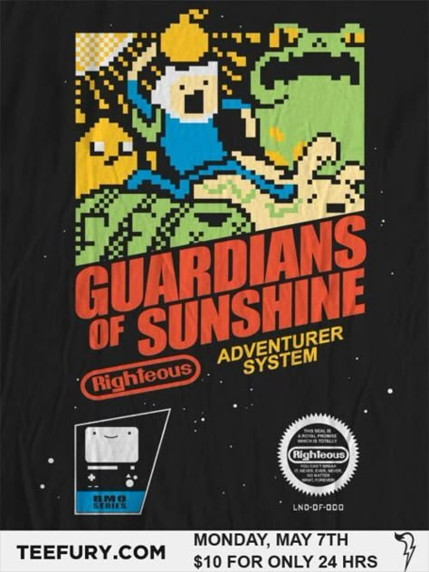 Adventure Time With Finn & Jake (CN) Adventure Time Poster, Rick And Morty Characters, Game Cover, Video Game Posters, Cool Pixel Art, Classic Video Games, Retro Arcade, Retro Videos, Enter To Win