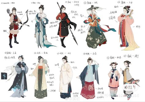 Historical Chinese Clothing Men, 1800s Chinese Fashion, How To Draw Chinese Clothes, Ancient Chinese Clothing Drawing, Ancient China Clothing Men, Chinese Traditional Clothing Men Drawing, Chinese Male Outfit, Chinese Hanfu Drawing, Chinese Male Traditional Clothing