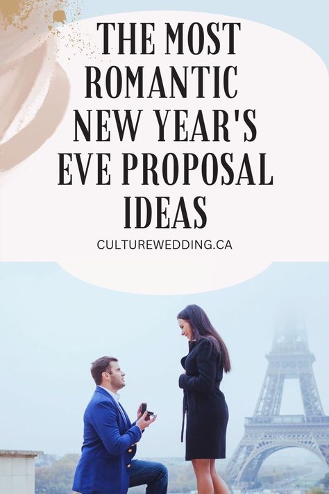 9 Romantic New Year's Proposal Ideas To Finish Off The Year! New Years Proposal Ideas Engagement, Proposal Ideas Black Couple, New Year’s Eve Proposal, Nye Proposal, Winter Proposal Ideas Engagement, New Years Proposal, New Years Engagement, Proposal Tips, Romantic Proposal Ideas