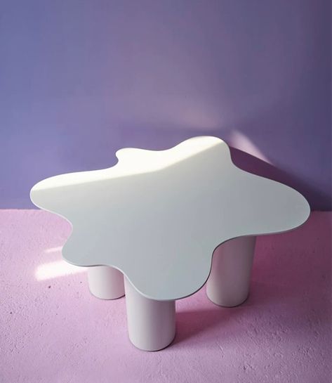 ArtezzaHomeDecor - Etsy Blob Coffee Table, Coffee Table Funky, Asymmetric Table, Wavy Coffee Table, Fun Coffee Table, Preppy Maximalist, Avant Basic, Cool Coffee Table, Quirky Bedroom