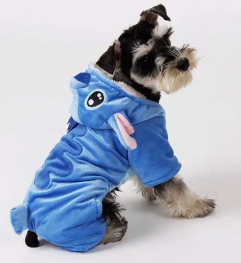 Stitch Dog Costume, Lilo And Stitch Movie, Stitch Costume, Lilo And Stitch Merchandise, Stitch Toy, Cute Stitch, Plaid Shirts, Dog Coat, Puppy Clothes