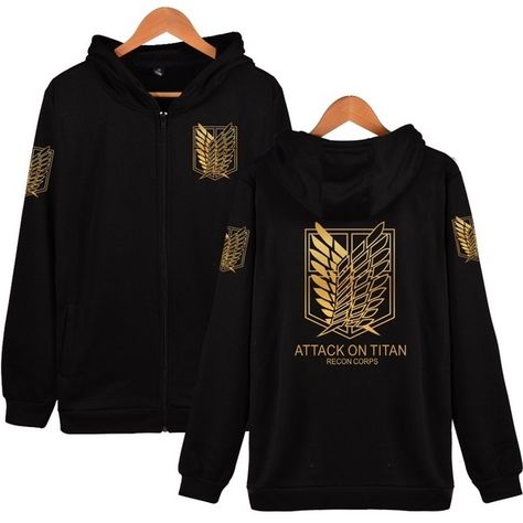 Survey Corps Logo, Attack On Titan Hoodie, Wings Of Freedom, Survey Corps, Anime Costumes, Anime Hoodie, Soft Hoodie, Cotton Coat, Long Sleeves Jacket