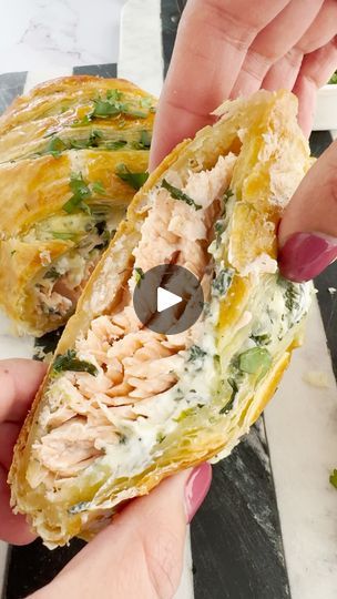 615K views · 5.1K reactions | Salmon Wellington #salmon #puffpastry #easyrecipes #Friendsgiving #fooddolls | Food Dolls | Food Dolls · Original audio Salmon Puff Pastry, Salmon Wellington, Food Salmon, Food Dolls, California Food, Healthy Salmon, Whole Food Diet, Doll Food, Plant Based Nutrition