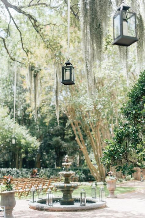 Wedding Ceremony Seating, Romantic Ceremony, Indoor Garden Wedding, Classic Bride, Garden Weddings Ceremony, Classic Brides, Charleston Wedding, Woodland Wedding, Indoor Garden