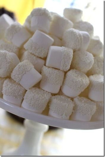 Dipped Marshmallows, Chocolate Dipped Marshmallows, Marshmallow Dip, Hot Chocolate Bars, Shower Food, Sweet Table, White Party, Chocolate Dipped, Candy Buffet