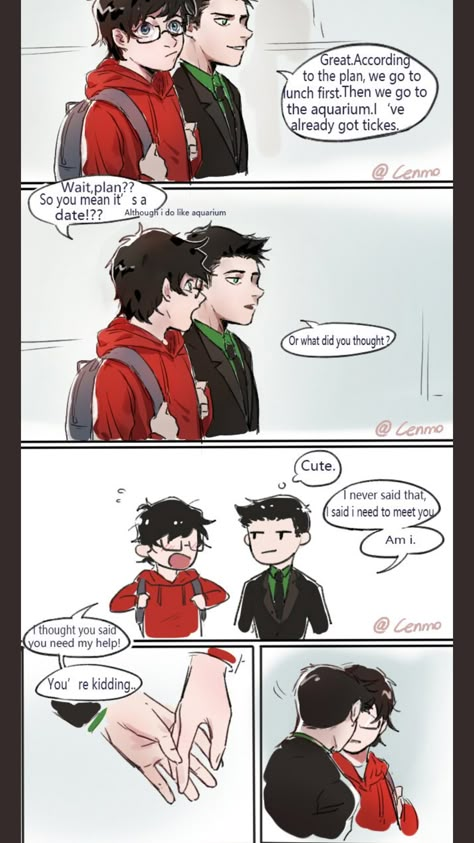 Yes kiss the adorable confused half alien Dc Comics Funny, Super Sons, Superman X Batman, Robin Comics, Robin Dc, Superhero Kids, Teen Titan, Univers Dc, Batman Funny