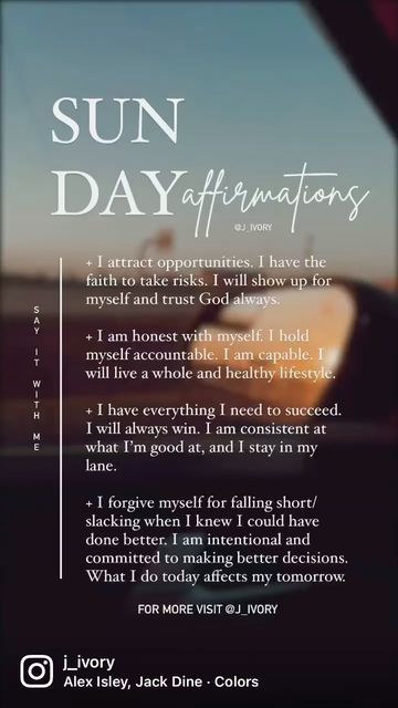 Sunday Affirmations, I Forgive Myself, Forgive Myself, Happy Sunday Quotes, Positive Phrases, Sunday Quotes, Daily Positive Affirmations, Enjoy Your Day, Forgive Me