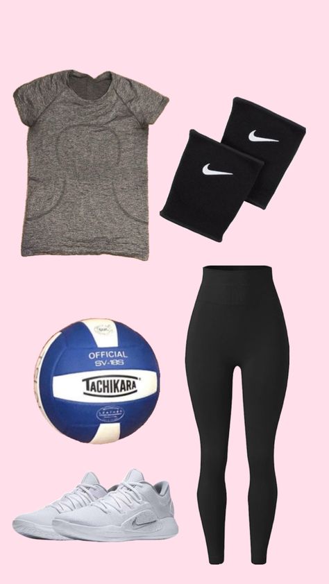 2nd yr of playing volleyball🏐#volleyballoutfit #legging #blackkneepads Volleyball Leggings Outfit, Volleyball Outfits With Leggings, Volleyball Outfits Practice, Volleyball Practice Outfits, Volleyball Fits, Cute Volleyball Outfits, Volleyball Leggings, Playing Volleyball, Volleyball Practice