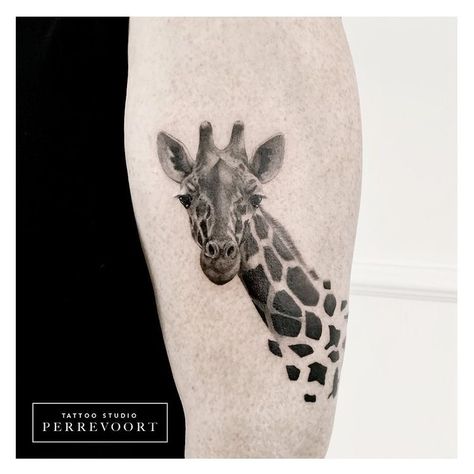 Small Giraffe Tattoo, Giraffe Tattoo, Tattoo Black And Grey, Covers Iphone, African Tattoo, Edit Pictures, Planet Tattoos, Sketch Tattoo Design, E Tattoo