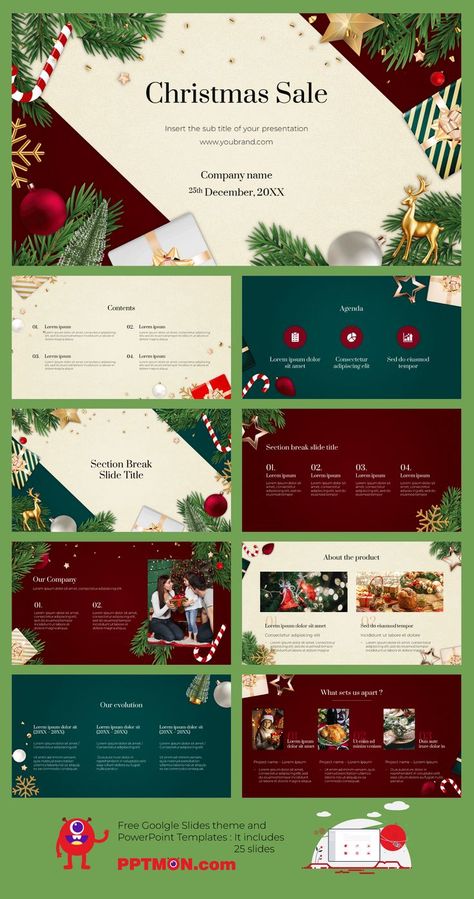 Christmas Sale Free Google Slides Template PowerPoint Theme – You can prepare for this special day with a presentation.

#FREEPPTTEMPLATE, #PPTDESIGN, #POWERPOINTDESIGN, #POWERPOINTTEMPLATE, #GOOGLESLIDES, #GOOGLESLIDESTHEME, #GOOGLEPRESENTATION, #PRESENTATIONDESIGN, #FREEPOWERPOINTTEMPLATES Christmas Presentation Ideas, Christmas Presentation Design, Holiday Website Design, Christmas Website Design, Christmas Powerpoint, Christmas Presentation, Cool Powerpoint, Christmas Powerpoint Template, Powerpoint Ideas