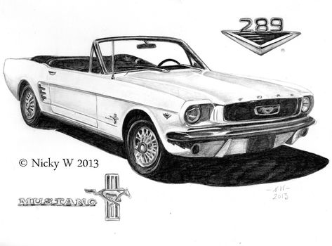 Graphite pencil drawing of 1966 Ford Mustang Ford Mustang 1960, Mustang 66, Mustang Drawing, Car Sketching, Mustang Art, Cars Mustang, Holden Australia, Cars Drawing, 66 Mustang