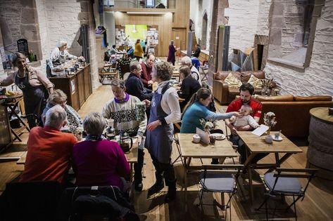 Community Cafe Ideas, Community Coffee Shop, How To Overcome Loneliness, Community Cafe, Bookshop Café, Women Community, Cafe Vibes, Community Places, Cafe Inspiration