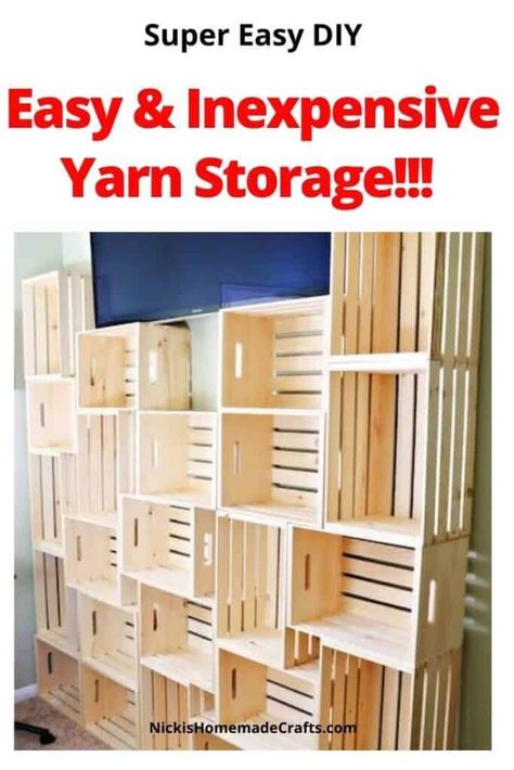 Knitting Room Ideas Inspiration, Ikea Yarn Storage, Yarn Organization Small Spaces, Diy Yarn Storage Ideas, Diy Yarn Storage, Yarn Storage Solutions, Yarn Storage Ideas, Plastic Drawer Makeover, Small House Storage