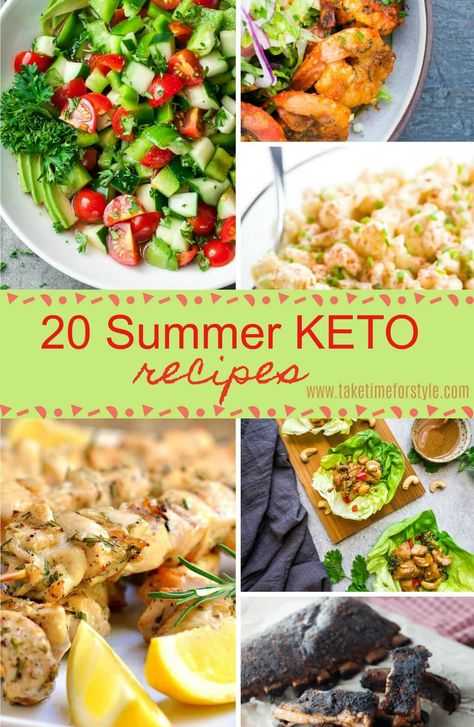 Summer Keto Recipes, Easy Low Carb Recipes, Keto Appetizers, Picnic Recipes, Low Carb Veggies, Dinner Party Menu, Summer Recipes Dinner, Summer Lunch, Summer Dishes