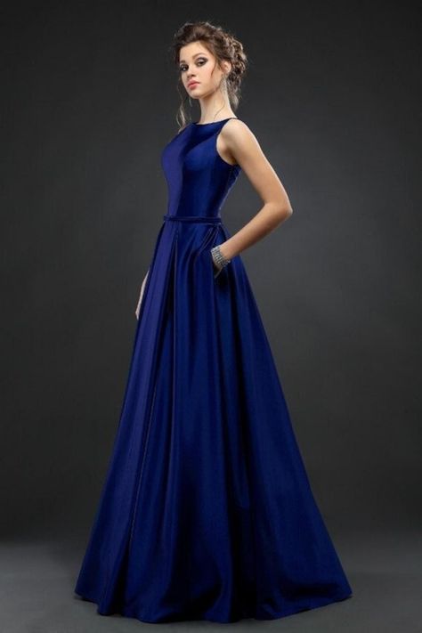 Classic Evening Dress, Navy Blue Bridesmaid Dress, Navy Blue Bridesmaid, Royal Blue Maxi Dress, Green Wedding Dresses, 80s Prom Dress, Green Formal Dresses, Satin Evening Gown, Navy Blue Bridesmaid Dresses