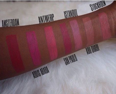 Soft Matte Lip Cream Swatches NYX Nyx Lip Cream London, Nyx Soft Matte Lip Cream Swatches On Dark Skin, Nyx Smooth Whip Swatches, Nyx Soft Matte Lip Cream Abu Dhabi, Nyx Soft Matte Lip Cream Swatches, Soft Matte Lip Cream, Matte Lip Cream, Lip Cream, Matte Lip