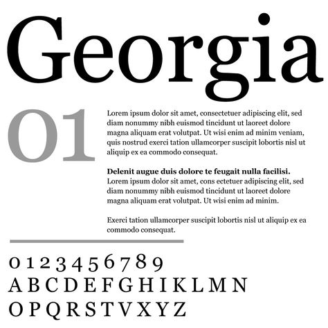 Download Georgia font family free. Georgia is usually a serif typeface built in 1993 by Matthew Carter and hinted by Tom Rickner to the Microsoft Company. It was supposed as a serif font that will appear classy but legible printed little or on low-resolution screens. The font is encouraged by Scotch Roman layouts from the... View Article The post Georgia Font Family appeared first on Pixelbag. Microsoft Company, Metropolis Font, Georgia Font, Matthew Carter, Branding Mood Board, Serif Typeface, Typography Fonts, Serif Font, Font Family