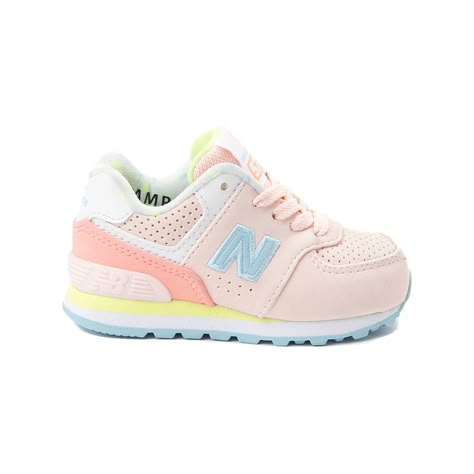 Baby Nike Shoes Girl, New Balance Baby, Baby Tennis Shoes, Toddler Sneakers Girl, Pink Sneakers Kids, New Balance Kids, Shoes For, Toddler Girl Shoes, Cute Baby Shoes