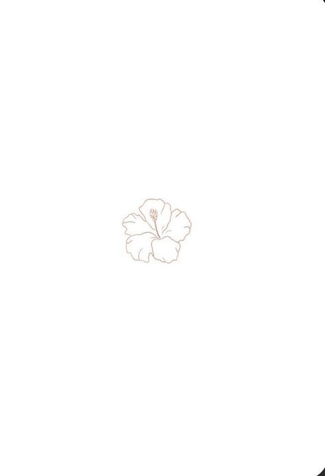 Dainty Hawaiian Flower Tattoo, Hibiscus Line Art Tattoo, Flower Tattoo Hawaiian, Fine Line Flower Tattoo Ideas, Flower Hibiscus Tattoo, Tropical Minimalist Tattoo, Small Hibiscus Tattoo Simple, Hibiscus Finger Tattoo, Thailand Tattoo Ideas Symbols