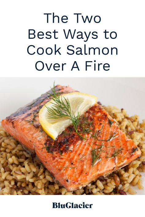 There are a lot of ways to cook salmon and recipes that make salmon special. You can simply throw it in the oven, grill it, steam salmon in a rice cooker, or SUPRISE! You can even cook salmon over a fire, which is exciting and something different. Cue the campfire, charred deliciousness vibes. Check out the blog to find out the two best ways to cook salmon over a fire! Ways To Cook Salmon, Salmon With Vegetables, Steam Salmon, Salmon Skewers, Cook Salmon, Grilled Salmon Recipes, Smoked Salmon Recipes, Easy Salmon Recipes, Easy Salmon