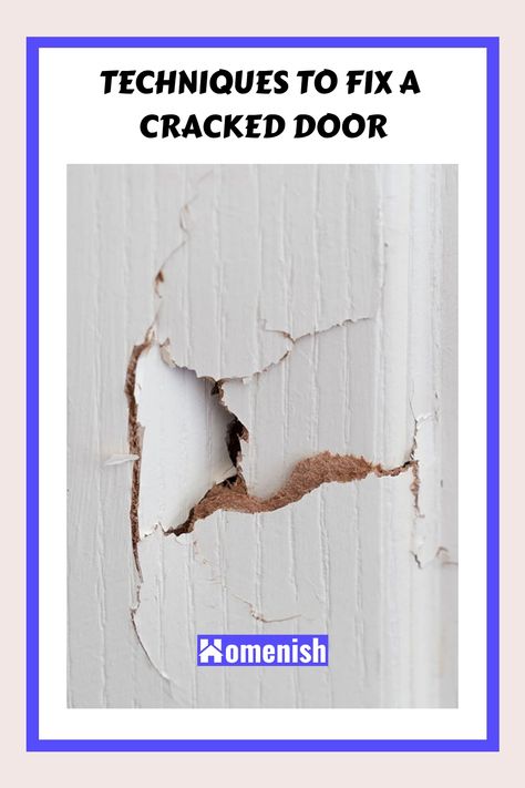 A cracked door may seem like a minor issue, but if left unattended, it can lead to more significant problems. This article will equip you with the necessary steps to address and repair a cracked door, ensuring your home remains secure and your doors maintain their aesthetic value. Door Frame Repair, Shower Plumbing, Hall Ideas, Patch Hole, Kitchen Cabinets And Countertops, Colour Architecture, Sanding Tools, Interior Decorating Styles, Door Repair