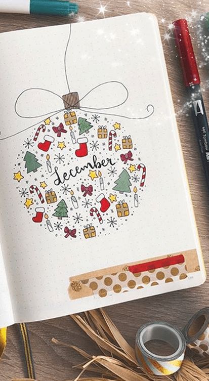 I’m working on my December bullet journal set up right now. Here are some Christmas themed bullet journal ideas I … Christmas Bullet Journal Ideas, Christmas Bullet Journal, Bullet Journal Christmas, Calendar December, December Bullet Journal, Ideas Journal, Bullet Journal 2020, Bullet Journal Set Up, Christmas Drawings