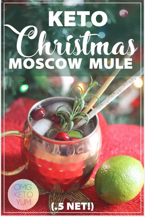 This keto moscow mule is zero carbs and the perfect low carb alcoholic drink for Christmas. Enjoy this sugar free cocktail guilt free because it is a zero carb alcoholic drink! Keto Juicing, Low Carb Alcoholic Drinks, Cranberry Moscow Mule, Keto Cranberry, Drinks Vodka, Sugar Free Cocktails, Drinks Christmas, Drinks Pictures, Dessert Leger