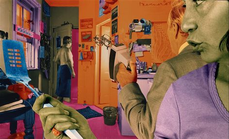 Sandy Skoglund, Multimedia Arts, Conceptual Artist, Art Sites, A Level Art, Ap Art, Jersey City, Create Collage, Art Studios