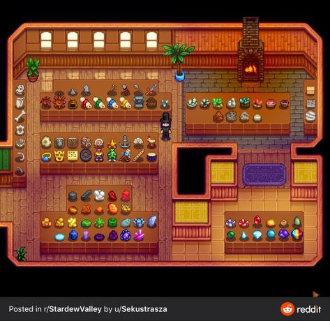 Stardew Museum Layout, Stardew Valley Museum Layout, Museum Layout, Greenhouse Design, Stardew Valley Layout, Stardew Valley Tips, Stardew Valley Farms, Dome Greenhouse, Green House Design