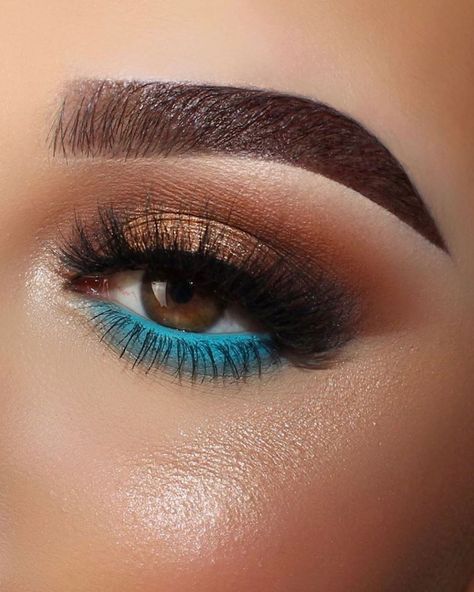 Pretty Eyeshadow Looks, Yellow Eye Makeup, Under Eye Makeup, Pretty Eyeshadow, Excited For Fall, Makeup Tutorial Eyeshadow, Swag Makeup, Eye Makeup Pictures, Beauty Hair Makeup