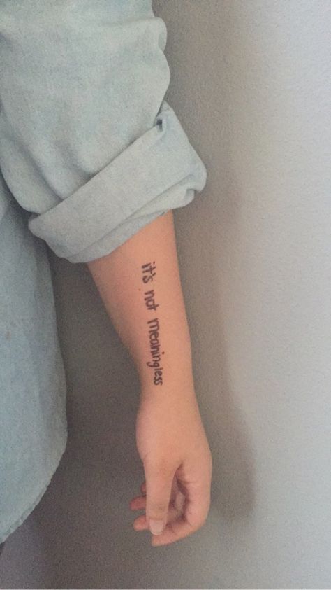 your suffering is not meaningless. though you slay me - shane&shane Meaningless Tattoos, Shane & Shane, Tumblr Image, I Tattoo, Tattoo Quotes, Doodles, For Free, Tumblr, Tattoos