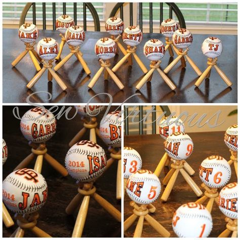 Baseball Theme Gifts, Baseball Treats, Baseball Fundraiser, Team Mom Baseball, Baseball Team Gift, Baseball First Birthday, Senior Softball, Baseball Coach Gifts, Baseball Crafts