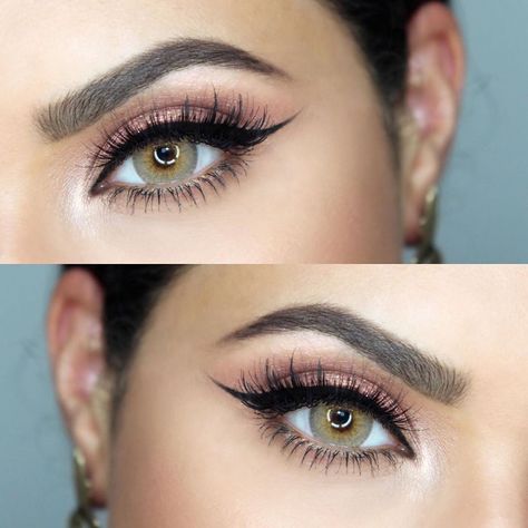 Desio color contact Lenses on Instagram: “@makeupbymeggan wearing #TenderHazel #contactlenses ❤️ Attitude Quarterly Collection - 3 tones ✨ Like the look? 🛍 link in bio!…” Desio Lenses, Perversion Mascara, Hazel Color, Color Contact Lenses, Dip Brow, Urban Decay Cosmetics, Event Outfit, Must Buy, Contact Lenses Colored