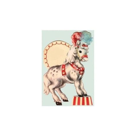 Circus Horse, Circus Vintage, Horse Cards, Circus Animals, Circus Art, Circus Theme, Vintage Circus, Vintage Horse, Horse Art