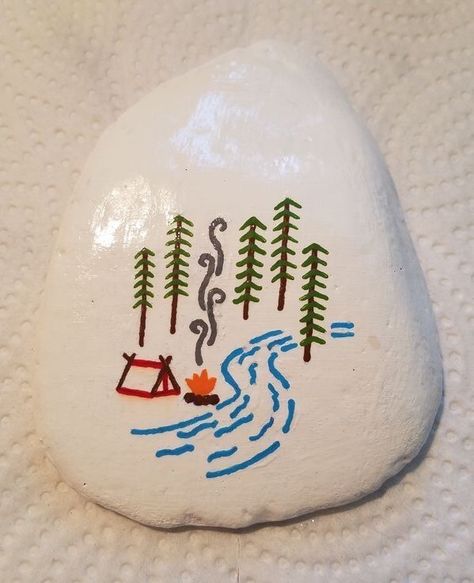 Painted Rock Ideas, Hantverk Diy, Rock Painting Ideas, Painted Rocks Craft, Painted Rocks Diy, Rock Painting Ideas Easy, Rock Painting Patterns, Rock Ideas, Paint Rock