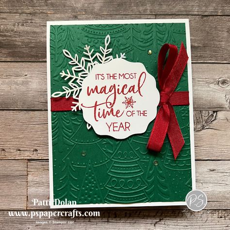 Stampin Up Whimsical Woodland 3d Embossing Folder, Snowflake Embossing Folder Cards, Wonderful Snowflakes Stampin Up Cards, Stampin Up Whimsical Woodland Embossing Folder, Snowman Magic Bundle Stampin Up Cards, Stampin Up Wonderful Snowflakes, Stampin Up Whimsical Woodland, Whimsical Woodland Embossing Folder, Holiday Card Inspiration