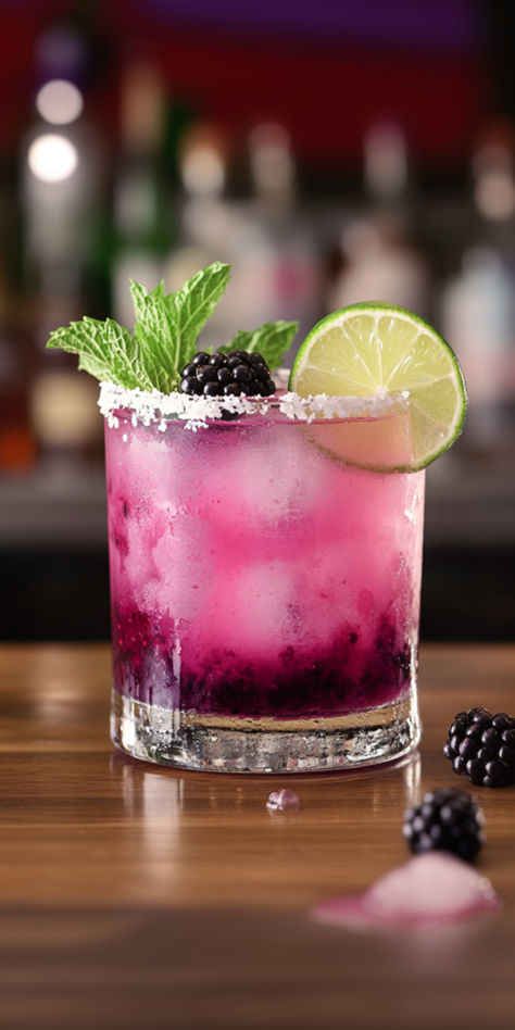 Coconut Blackberry Mojito Recipe Blackberry Mint Cocktail, Water Cocktail Recipes, Blackberry Smash Cocktail Vodka, Malibu Black Drinks Recipes, Clear Alcoholic Drinks, Cocktail Rim Ideas, Tasty Alcoholic Drinks, Malibu Rum Drinks Recipes, Cooler Cocktails