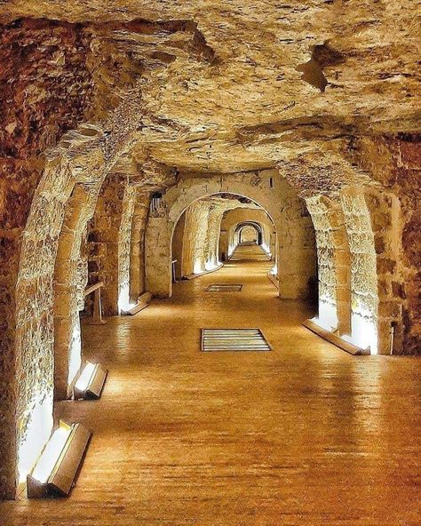 Ancient Marvels | The Serapeum of Saqqara, an ancient Egyptian necropolis near Memphis, is notable for its impressive subterranean tombs | Facebook Ancient Egyptian Tombs, Egyptian Mythology, The Abyss, Ancient Mysteries, World Cultures, Giza, Ancient Civilizations, Ancient Egyptian, Ancient Egypt