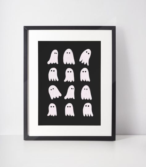 Ghost Print, Ghost Art Print, Halloween Artwork, Popular Printables, Ghost Wall Art, First Day Of Fall, Popular Right Now, Trick-Or-Treat This is a digital download. No physical item will be sent.  DIGITAL ART: Instantly download and print this printable wall art to give your wall decor a refresh. Printable art saves you delivery time and shipping costs. Receive your item instantly, no wait time! These also make great gifts! A how-to guide is included with your purchase to help you print your artwork.  SIZING INFORMATION: PDF- Your download includes five high-resolution PDF files in the following sizes: 5x7in, 8x10in, 11x14in, 16x20in, 24x36in JPG- Your download also includes five high-resolution JPG files in the below sizes: 2:3 ratio JPG (prints 24x36in, 20x30in, 16x24in, 12x18in, 10x15i Popular Printables, Ghost Art, Halloween Kunst, Ghost Print, First Day Of Fall, Halloween Artwork, Diy Halloween Projects, Art Premier, Halloween Diy Crafts