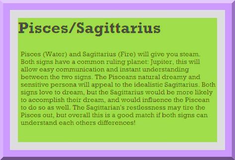 Sagittarius And Pisces Compatibility, Aquarius Love Match, Pisces Friendship, Pisces Love Match, Pisces Compatibility, Matching Quotes, Pisces Sagittarius, Relationship Compatibility, Sagittarius Love